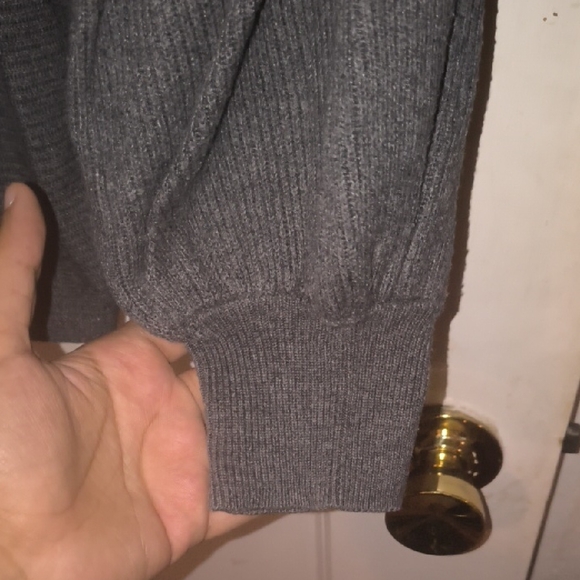 1. State | Charcoal V-Neck Sweater - Picture 3 of 4